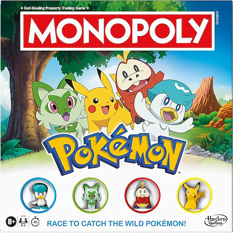 Monopoly Pokémon Çocuk Kutu Oyunu 2-6 Oyunculu