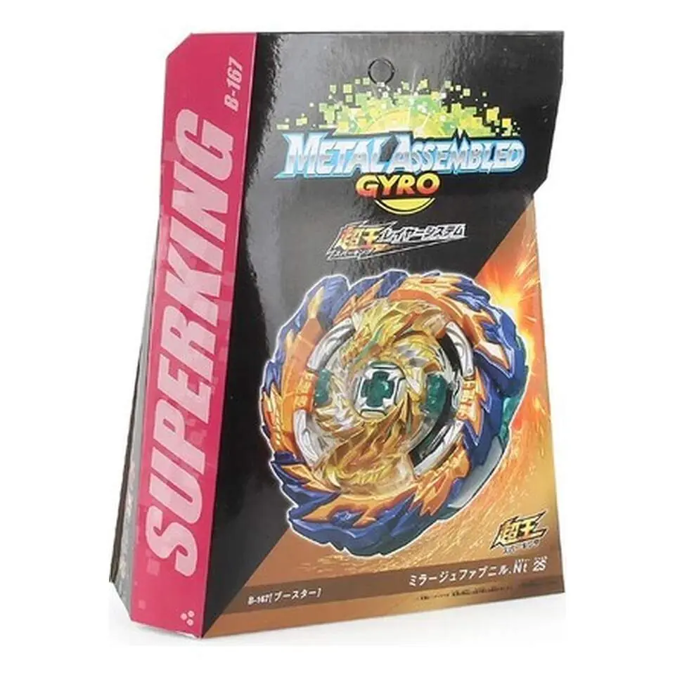 Almira Toys Beyblade Superking B-167 Renkli Çocuk Topaç Oyuncak