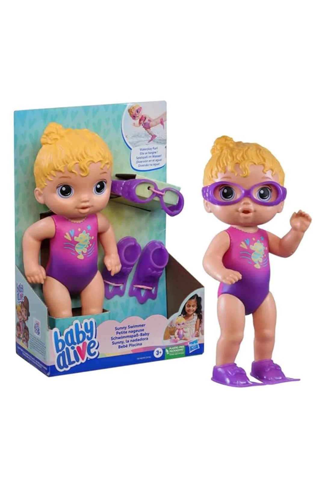 Baby Alive Sunny Swimmer Oyuncak Bebek