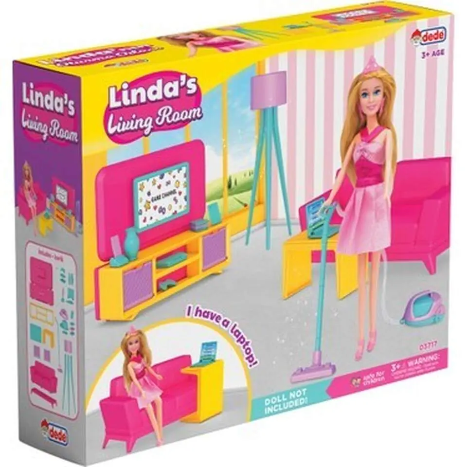Dede Linda's Living Room Kız Oyun Seti