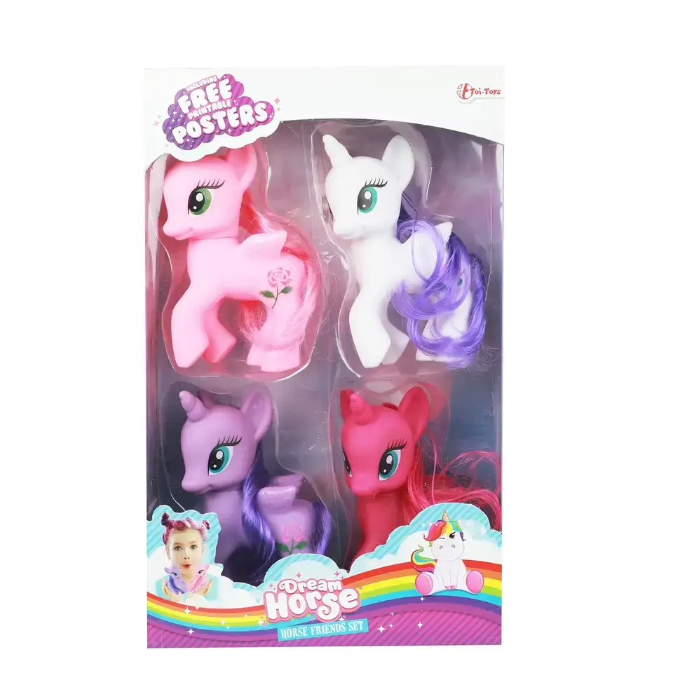 Toi-Toys Rüya At Unicorn Figürleri 4'lü Set 12850A