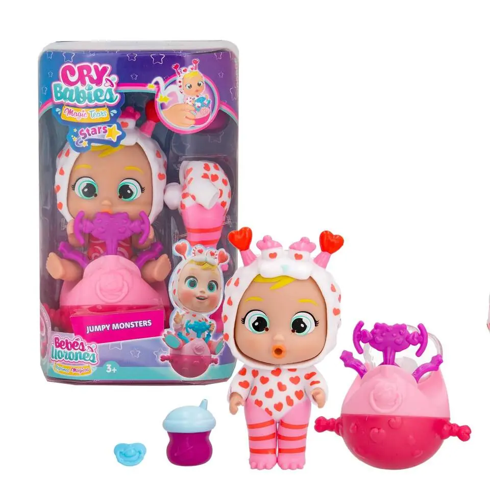 Cry Babies Magic Tears Stars Zıplayan Scooterlı Oyuncak Bebek Seti