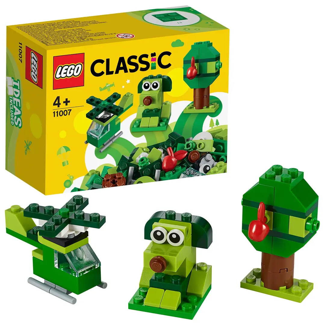 Lego Classıc 60pcs Yaratıcı Yeşil Yapım Seti 4+