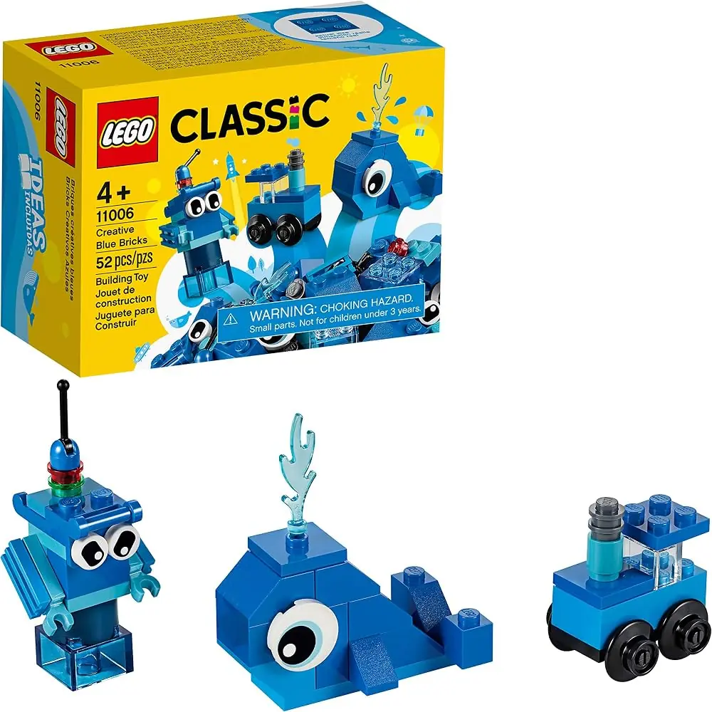 Lego Classıc 52Pcs Yaratıcı Mavi Yapım Seti 4+