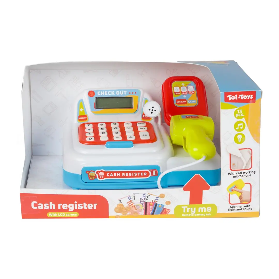 Toi-Toys Oyuncak Yazar Kasa ve Barkod Tarayıcı