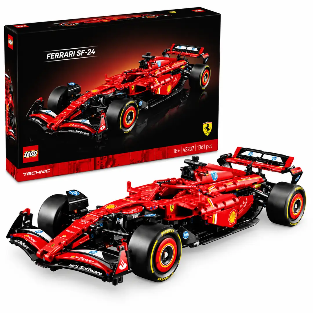 LEGO F1 Technic Ferrari SF-24 42207 1361 Parça Yapı Oyuncağı