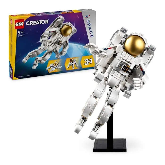 LEGO Creator 3-in-1 31152 Uzay Astronotu Yapım Seti