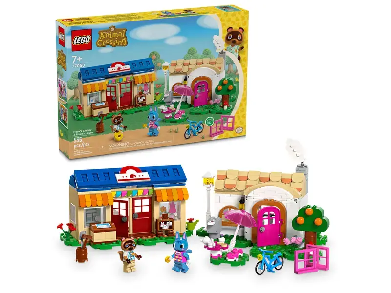 LEGO Animal Crossing Nook'un Sığınağı ve Rosie'nin Evi