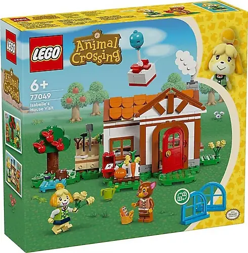 LEGO Animal Crossing 77049 Isabelle'in Ev Ziyareti Yapı Oyuncağı