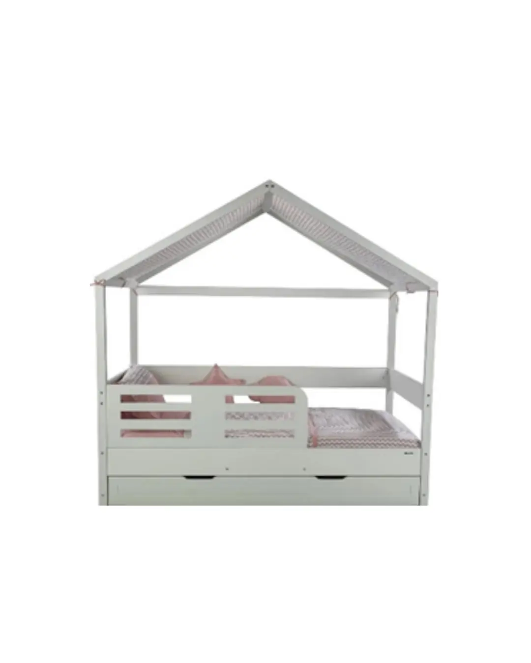 Babyhope Santana Montessori Beyaz Montessori Çocuk Karyolası