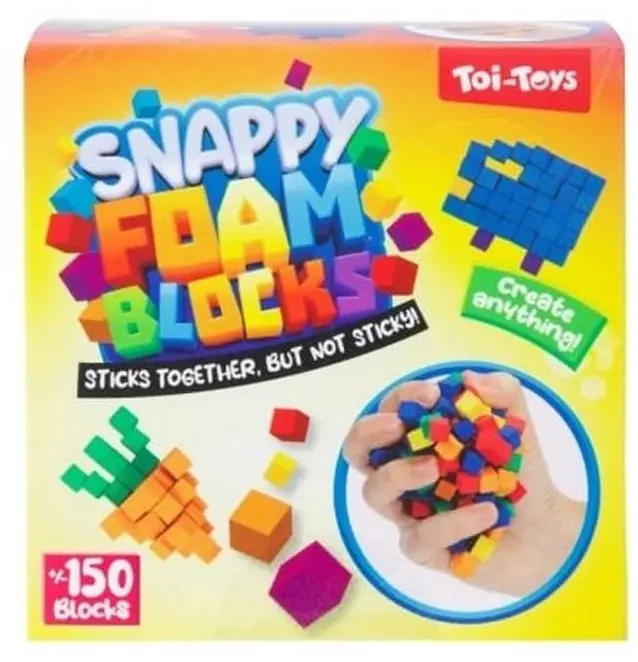 Kendinden Yapışkanlı Mini Köpük Bloklar 8x8x8 cm
