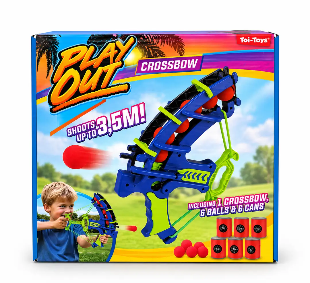 Toi-Toys Arbalet ve Hedef Vurma Seti – 13 Parça