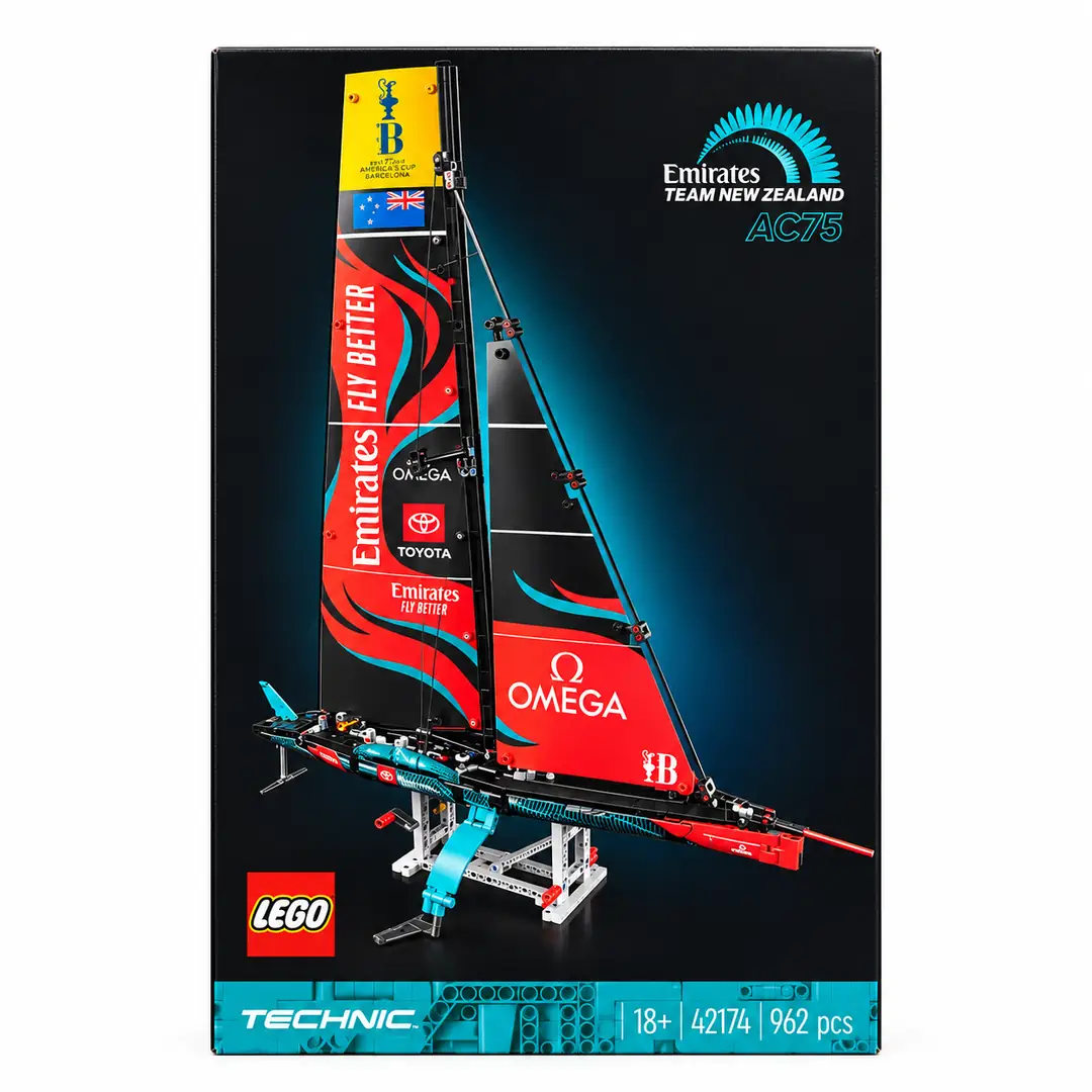 LEGO Technic 42174 Emirates Yeni Zelanda Takımı AC75 Yarış Yelkenlisi – 962 Parça