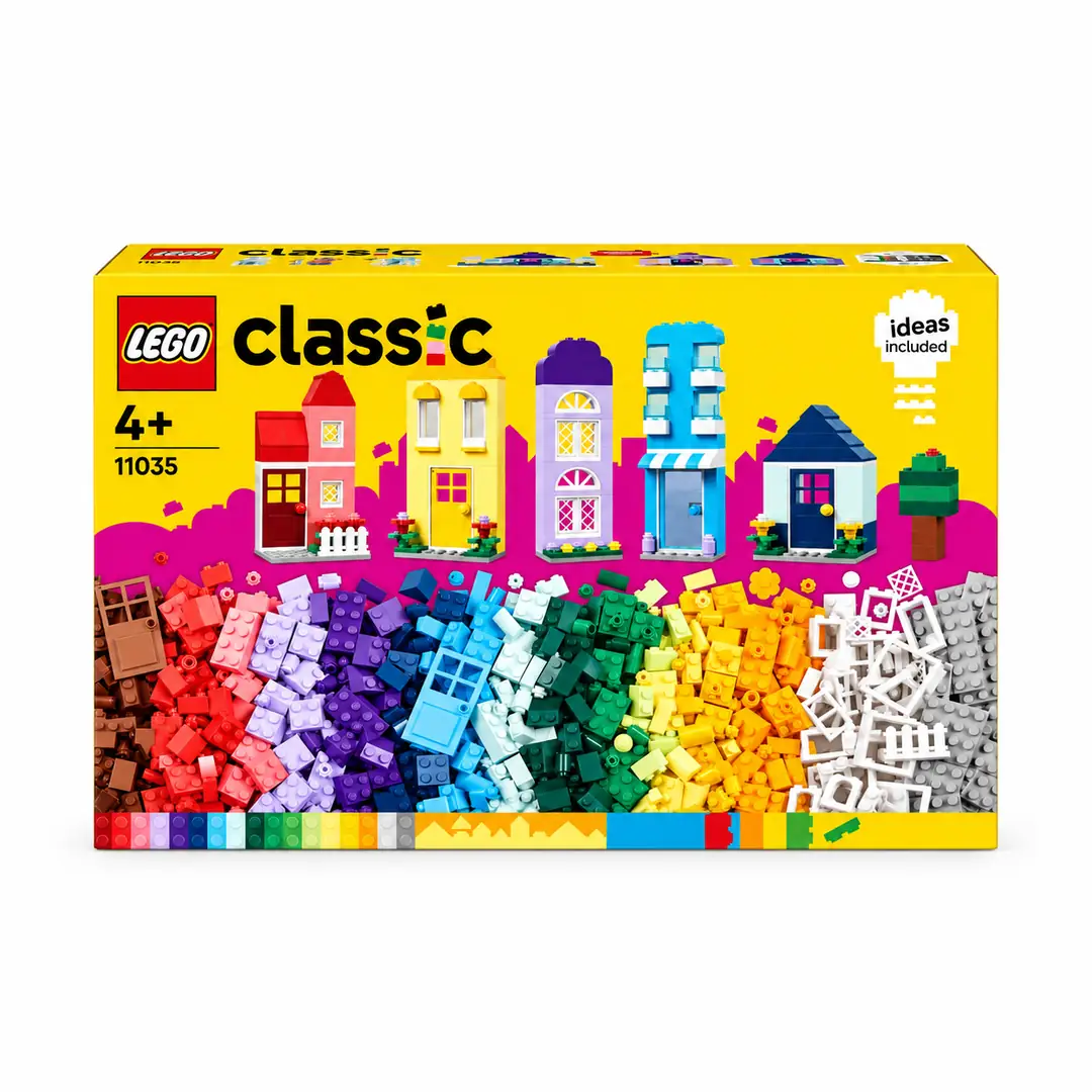LEGO Classic 11035 Yaratıcı Evler Yapım Seti – 850 Parça
