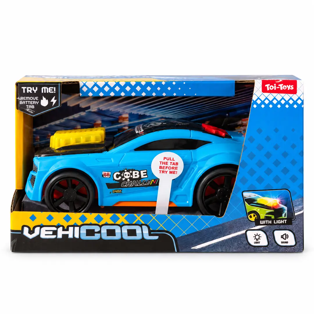 VEHICOOL Işıklı ve Sesli Oyuncak Yarış Arabası