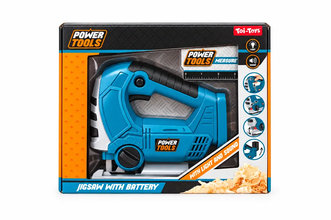 Power Tools Işıklı ve Sesli Oyuncak Testere
