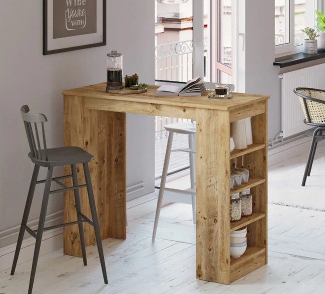 Bar Masası Forza 120x50x100 Dış Budak