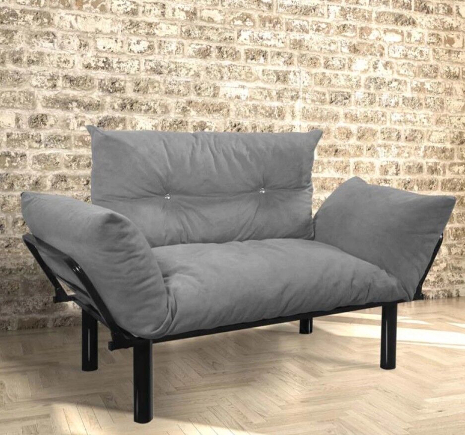 Koltuk Ikili Ada 125x60x90CM Gri
