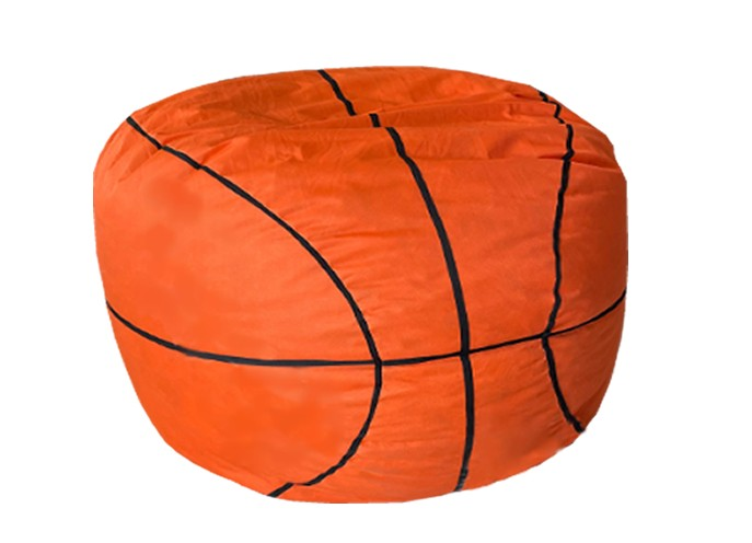 Puf Basketbol Topu Desen Büyük