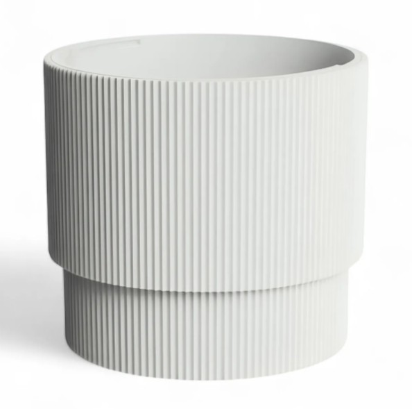 Saksı Vega Modern Beyaz 33lt
