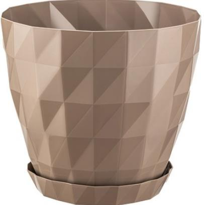 Saksı Kristal Orkide Mocha NO:5 Tabakli 6 lt