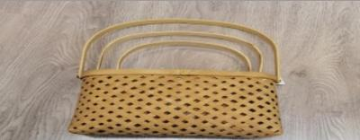 Saksı Delikli Sepet Bambu NO2 21*8.5*15