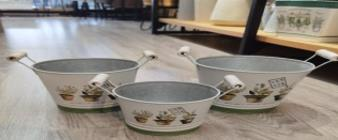 Saksı Tencere MDL 3 Resim Kulplu NO2 14*13*10