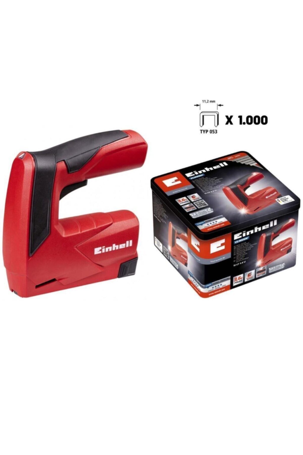 Akülü Zimbalama Makinesi TC-CT 3.6V