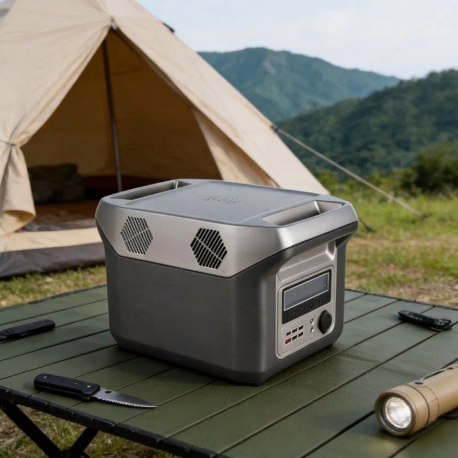 Taşınabilir Güç Depolama Sistemi 1500W