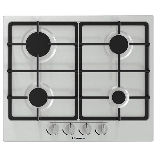 Hisense GM643XF 4 Gözlü Gazlı 60cm Ankastre Ocak INOX