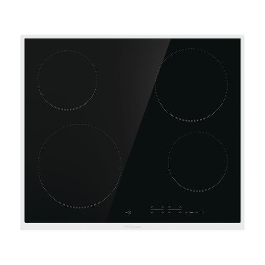 Hisense E6431X 4 Gözlü 60cm Elektrikli Ankastre Ocak Siyah