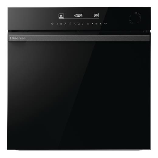 Hisense BSA66346ADBGWIFI 77 lt. Buhar Destekli Ankastre Cam Fırın Siyah