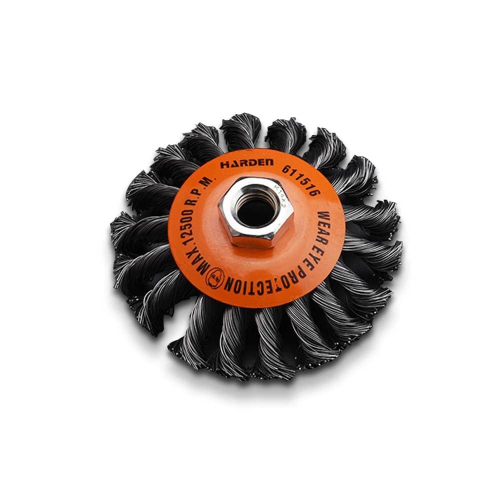 Tel Fırça Burgu Konik 100mm