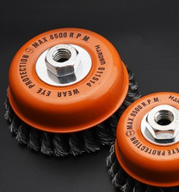 Tel Fırça Çanak Burgu 125MM(14X2)