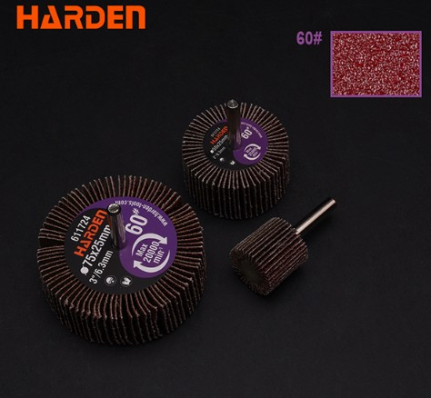 Yaprak Zımpara Matkaba Takılan 75X25X6.GR60