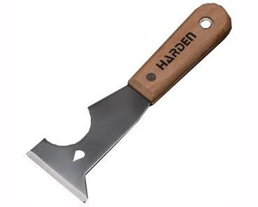 Spatula Ahşap Sap Çok Fonksiyon 63mm