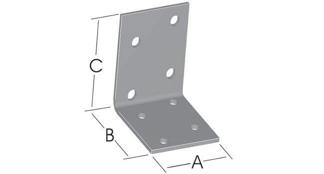 Köşebent Boyalı 90' 80x40x40