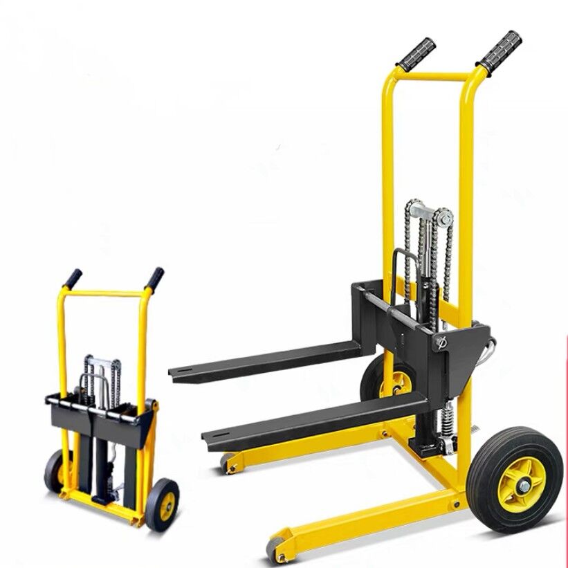 Forklift Düz Tekerlekli Küçük El Forklifti 200 kg