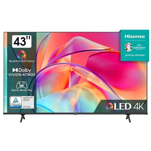 Hisense 43E7KQ 43" 4K QLED UHD Smart TV