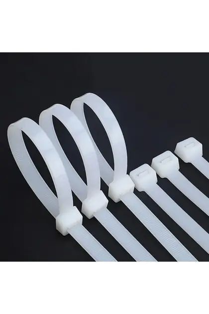 Kablo Bağı Beyaz 200MMX2,5MM