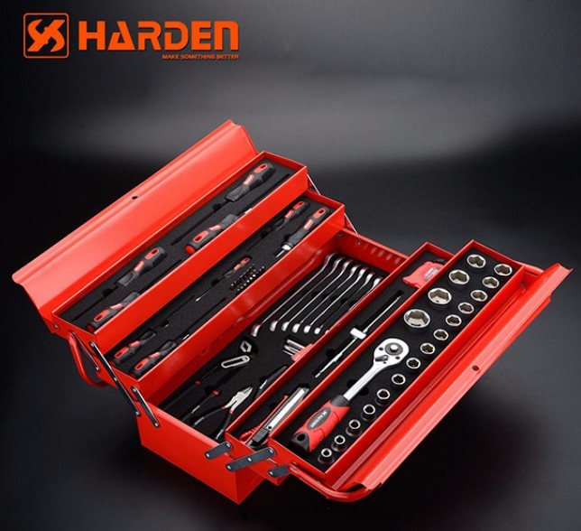 Alet Sandığı Metal İçi Dolu Set 77 Parça