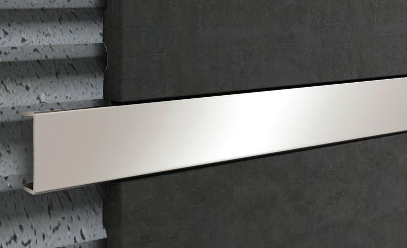 Pslnmz Çelik Bordür 15mm Bronz Ayna 244cm
