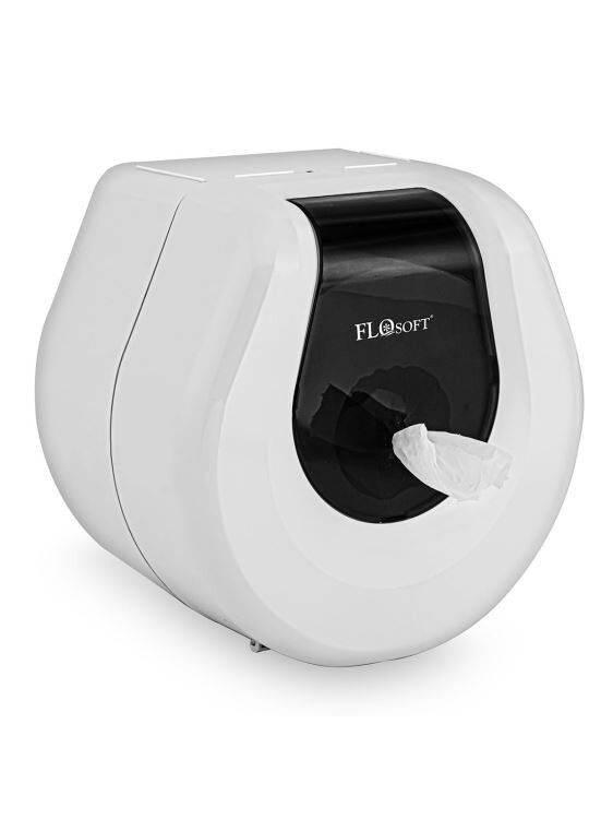 Dispenser Tuvalet Kağıdı Cimri Flosoft Beyaz