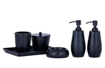 Banyo Seti 6lı Mat Siyah