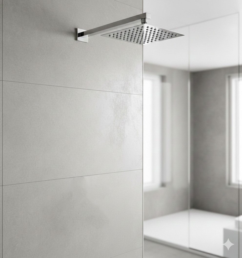 Tepe Düş Başlığı 22cm Krom DF-13