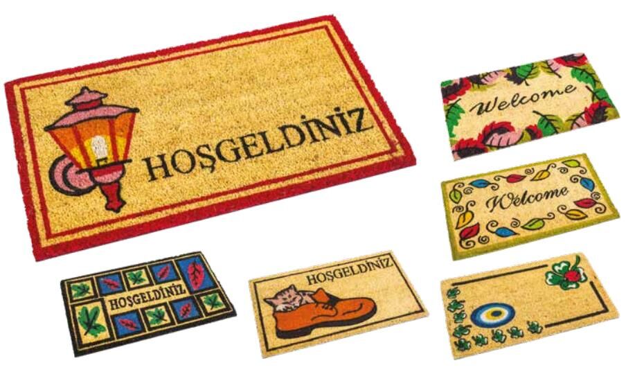 Paspas PVC Taban Dikdörtgen 33x60CM