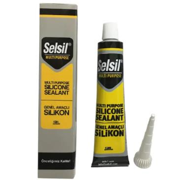 Silikon Genel Amaçlı Tüp Şeffaf 50ml