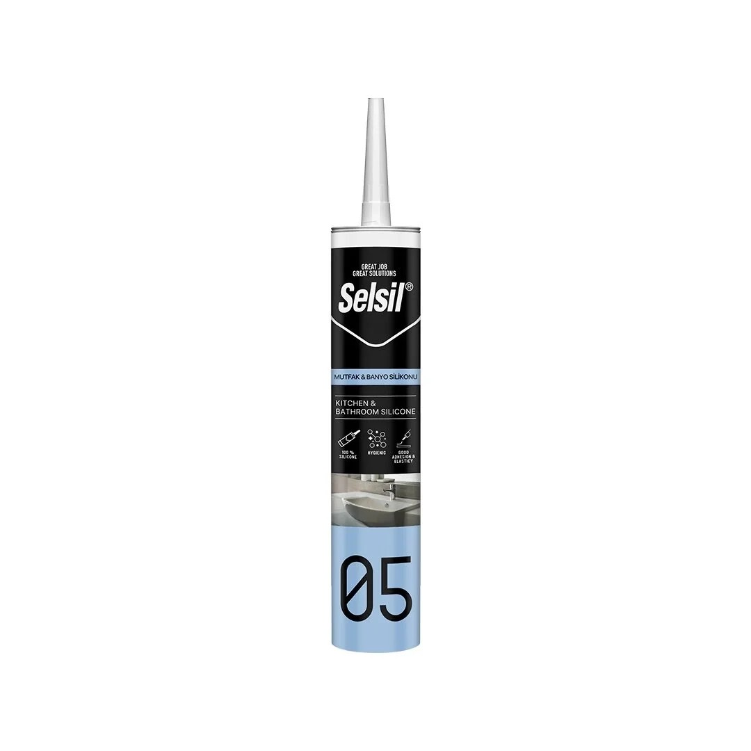 Silikon Mutfak Banyo Beyaz 280ml