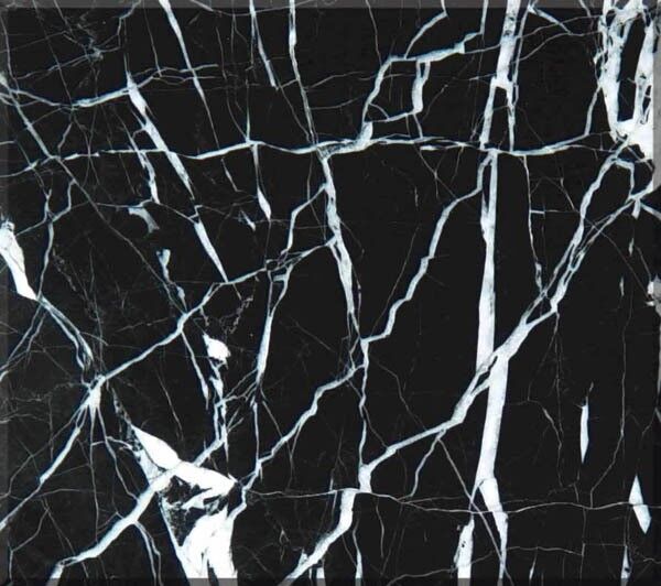 PVC Yer Döşemesi YF-620 Nero Marquina 60x60 cm