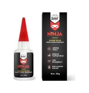 Japon Yapıştırıcı Ninja Super Glue 20gr